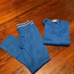 Rocky Kid’s Long Underwear Blue Set Size S
